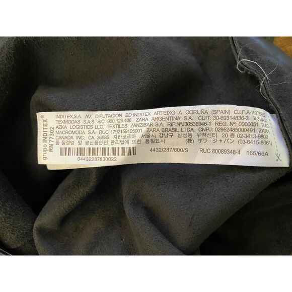 Zara high rise bootcut faux leather pants - Picture 4 of 14